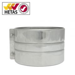 stainless steel structural locking band for twin wall chimney