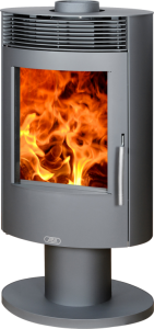 Tatu rotating 5kw wood burning & multifuel stove