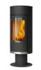 'Vigo' Pedestal 6kw Wood Burning Stove -  Black (IN STOCK)